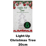 LED Light-Up Christmas Tree 20cm